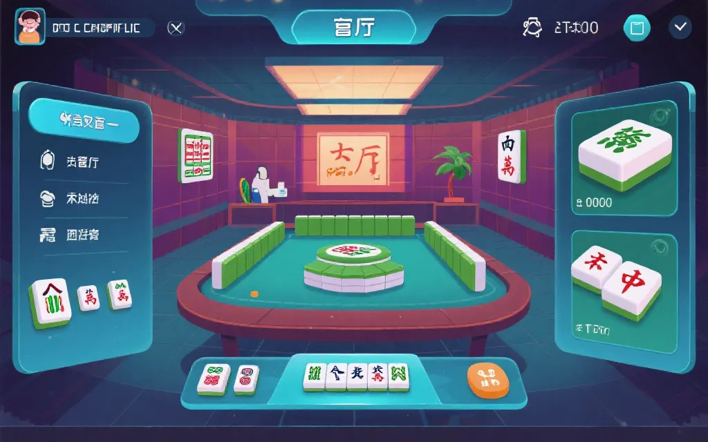 欢乐麻将大厅设计